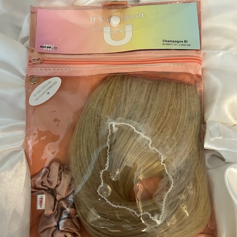 INH Hair Champagne Blonde Hair Extension